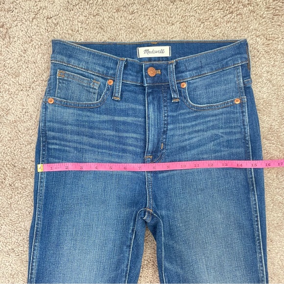 Madewell 10" High-Rise Skinny Jeans: Cutout Tulip Hem Edition - Picture 11 of 16